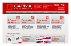 Programación Garma web design