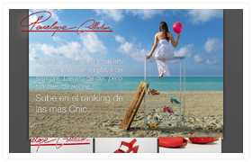 Penélope Collection web design