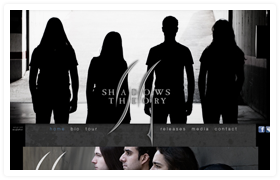 Shadows Theory web design